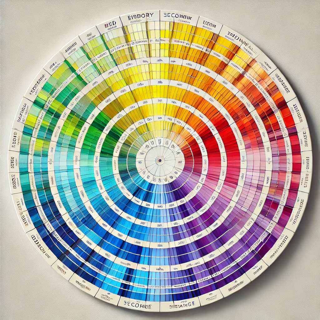 paint colour wheel