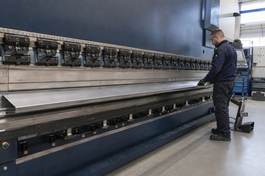 Press Brake Crowning: Why It Matters for Long Length Components